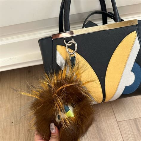 fendi 2jours monster bag|fendi banana tote bag.